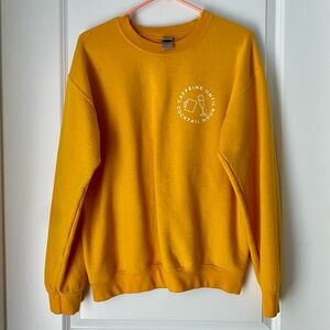 Yellow Graphic Sweatshirt